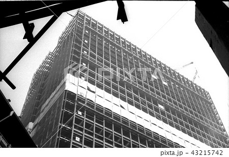 昭和の風景 超高層の曙 東京都千代田区霞が関ビル 新築工事中 昭和41年 昭和の風景 超高層の曙 東京都千代田区霞が関ビル 新築工事中 昭和41年 43215742