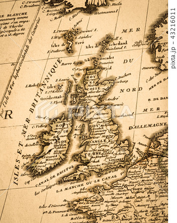 古地図　イギリス 43216011