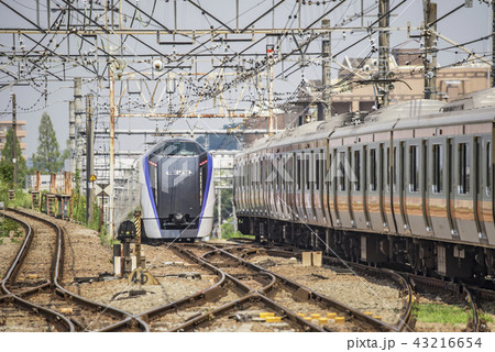 【特急スーパーあずさ E353系 高尾駅】 【特急スーパーあずさ E353系 高尾駅】 43216654