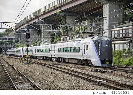 【特急スーパーあずさ E353系 相模湖駅】 【特急スーパーあずさ E353系 相模湖駅】 43216655
