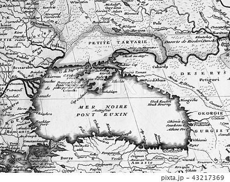 古地図　黒海周辺地域 43217369