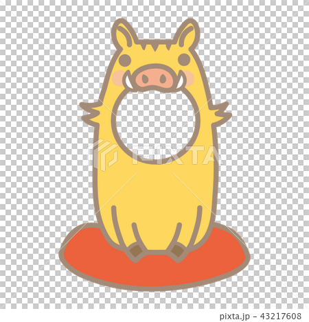 Wild Boar's Face Material 43217608