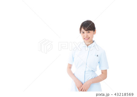 おじぎをするナース おじぎをするナース 43218569