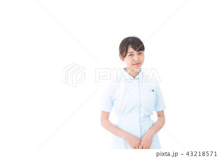 おじぎをするナース おじぎをするナース 43218571