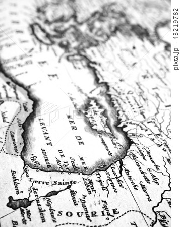 古地図 中東地域 古地図 中東地域 43219782