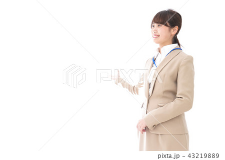 オフィスの受付嬢 オフィスの受付嬢 43219889