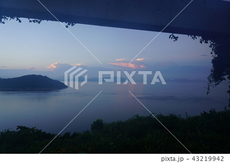 日の出前の直島 日の出前の直島 43219942