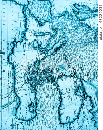 古地図 中東とヨーロッパ 古地図 中東とヨーロッパ 43220055
