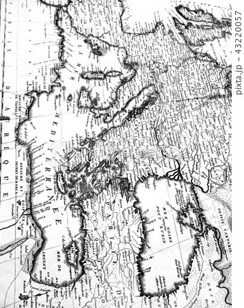 古地図　中東とヨーロッパ 43220057