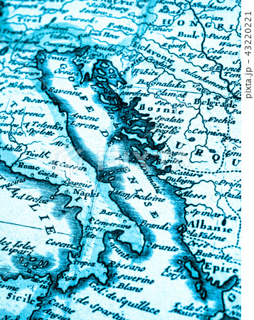 古地図　イタリア 43220221
