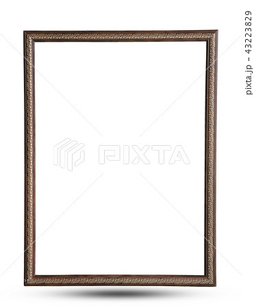 picture frame isolated on white 43223829