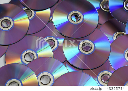 沢山のCDディスク 43225754