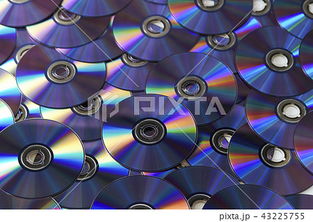 沢山のCDディスク 43225755