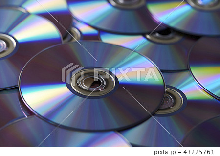 沢山のCDディスク 43225761