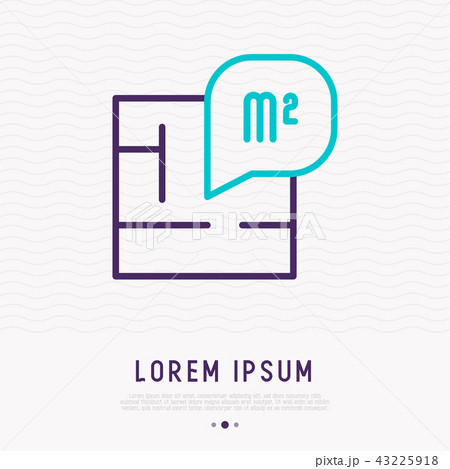 Floorplan of apartment, house of flat. 43225918