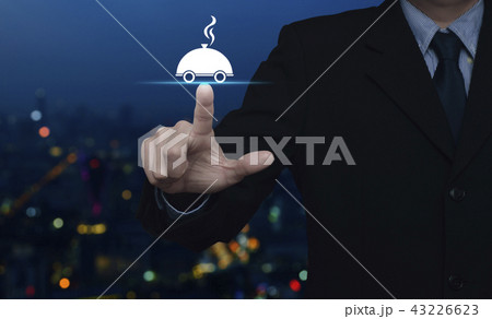 Business food delivery online concept Business food delivery online concept 43226623