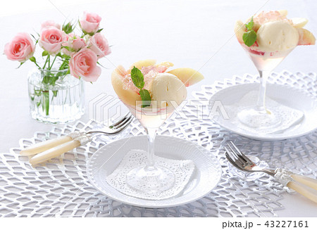 桃パフェ 43227161