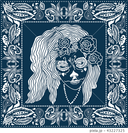 Day of the Dead bandana. Day of the Dead bandana. 43227325
