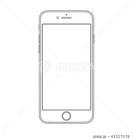 Smart Phone Mobile Mobile Phone Stock Illustration