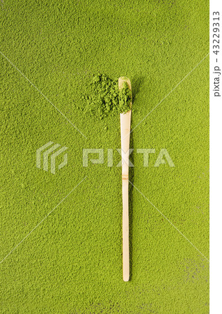 Green tea matcha powder 43229313
