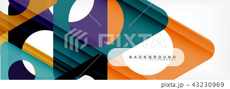 Circle and triangle abstract background Circle and triangle abstract background 43230969