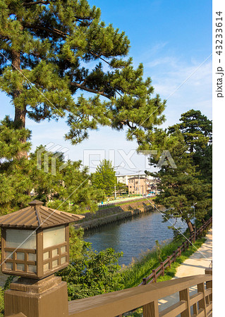 草加松原遊歩道 埼玉県草加市の写真素材