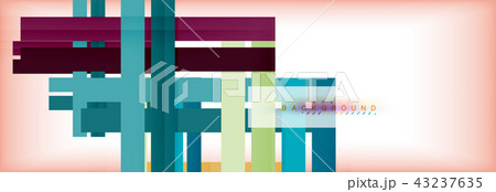 Color stripes and lines, geometric abstract background Color stripes and lines, geometric abstract background 43237635