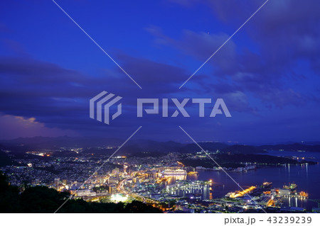 [長崎県]佐世保市夜景 43239239