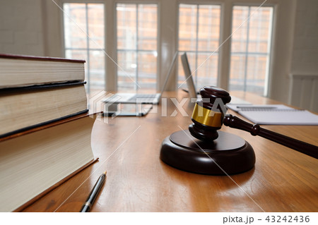 judge gavel & law book at courtroom. lawyer attorney justice workplace judge gavel & law book at courtroom. lawyer attorney justice workplace 43242436