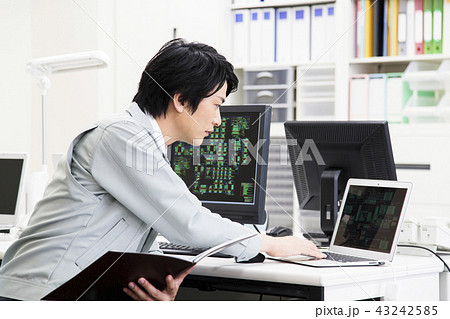 研究　基盤　製造業　SE　半導体　エンジニア　開発　ビジネス 43242585