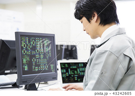 研究　基盤　製造業　SE　半導体　エンジニア　開発　ビジネス 43242605