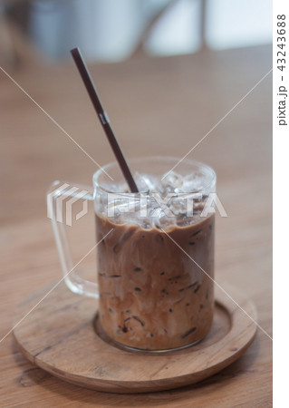 Iced coffee in coffee shop Iced coffee in coffee shop 43243688