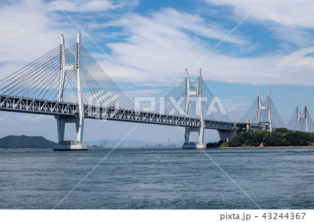 瀬戸大橋　斜張橋 43244367