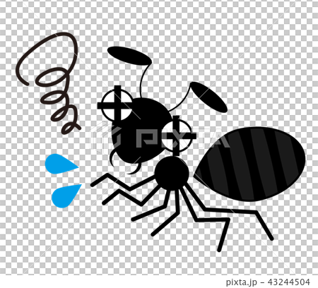 アリのイラストのイラスト素材