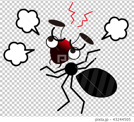 アリのイラストのイラスト素材