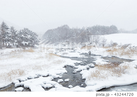 雪景色 冬 自然 43244720