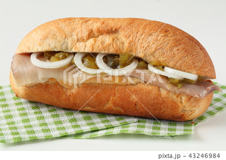 Dutch herring sandwich Dutch herring sandwich 43246984