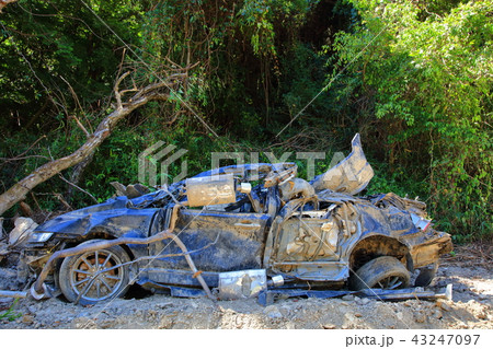 九州北部豪雨災害後の山田地区（2018年8月） 43247097
