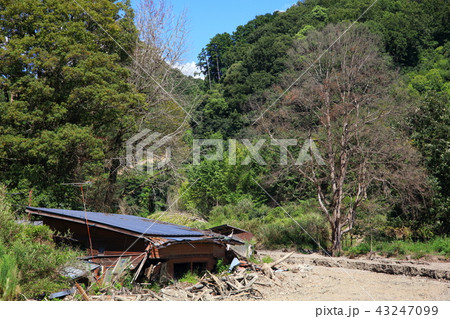 九州北部豪雨災害後の山田地区（2018年8月） 43247099