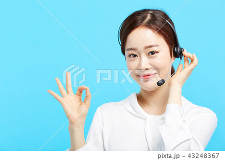 女性　ビジネス　カラーバック　 43248367