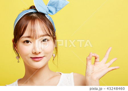 女性　Youth　美容イメージ 43248460
