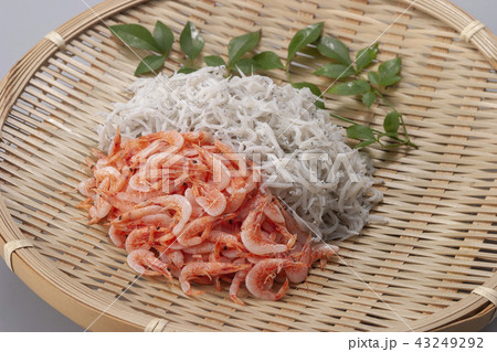 釜揚げしらすと桜えび 43249292