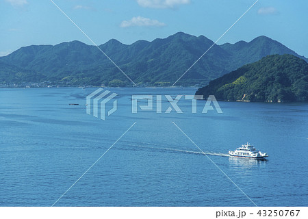 宇品港（広島湾）からのフェリー 43250767