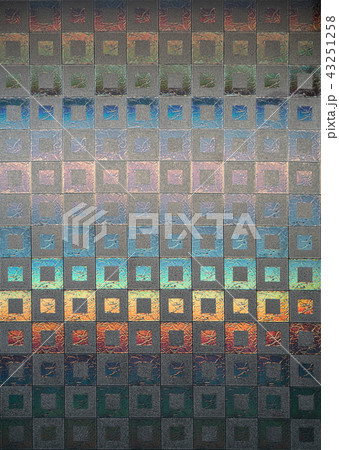 Texture of glass mosaic 43251258