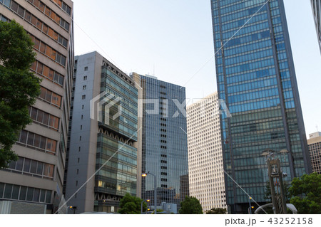 高層ビル　都市　風景 43252158