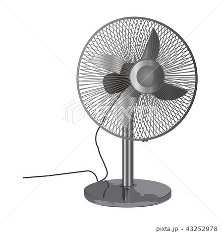 扇風機のイラスト素材