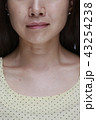 悩みのある口元・首元写真 43254238