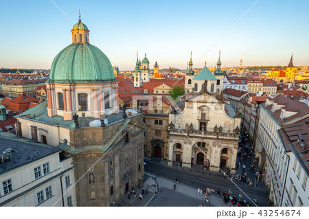 Prague city skyline in Prague, Czech Republic 43254674