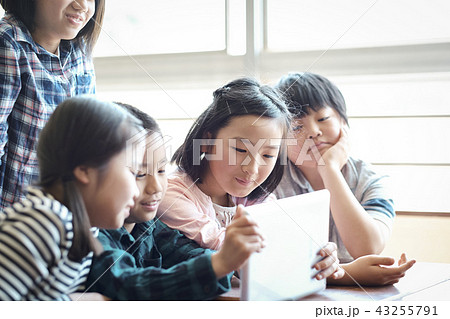 IT教育の授業風景 43255791