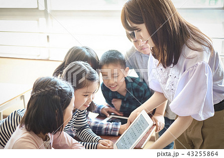 IT教育の授業風景 43255864